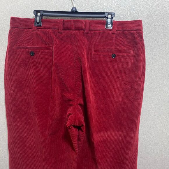 Brooks Brothers Red Corduroy Pants Men's Size 40"X32" - Picture 7 of 11